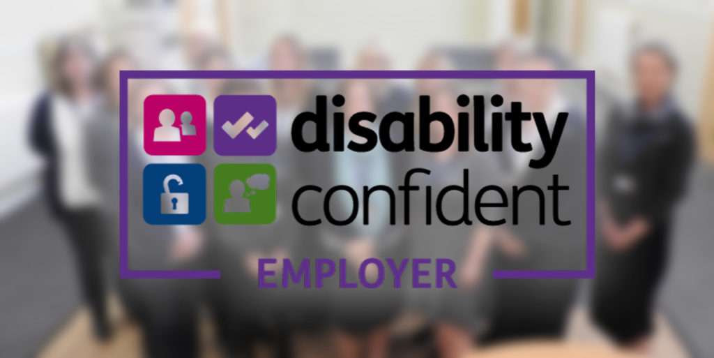 Disability confident logo